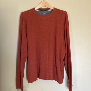Soft Wash Thermal, Burnt Orange, XL, Gently Worn, Mens